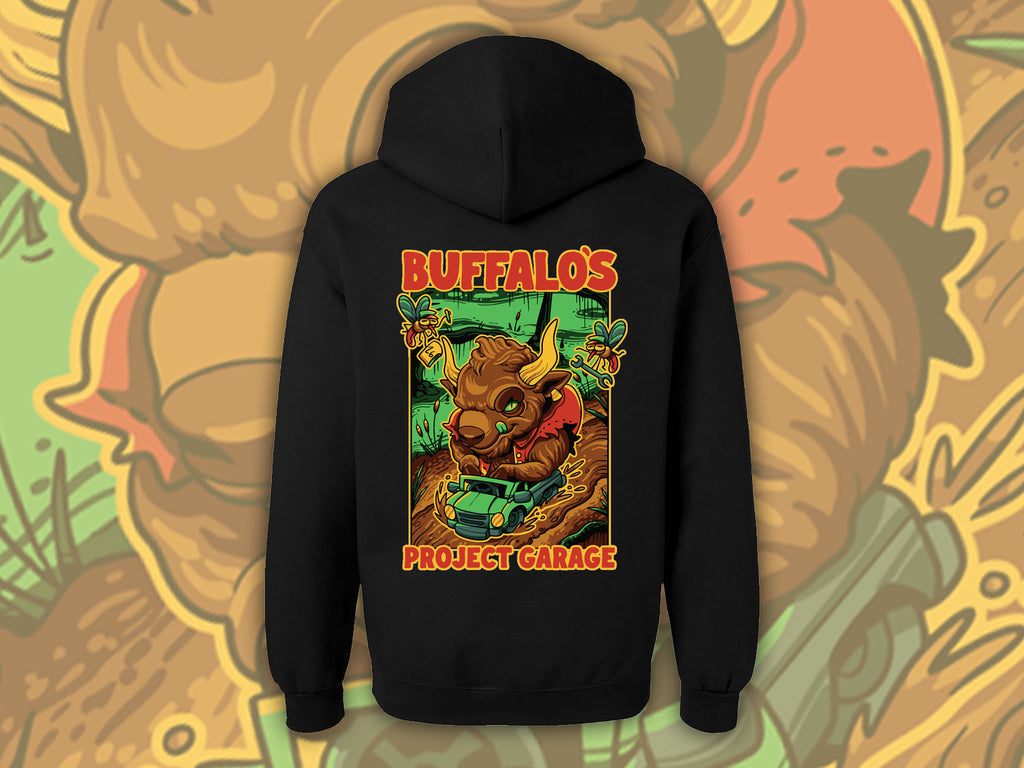 Buffalo's Project Garage Black Hoodie