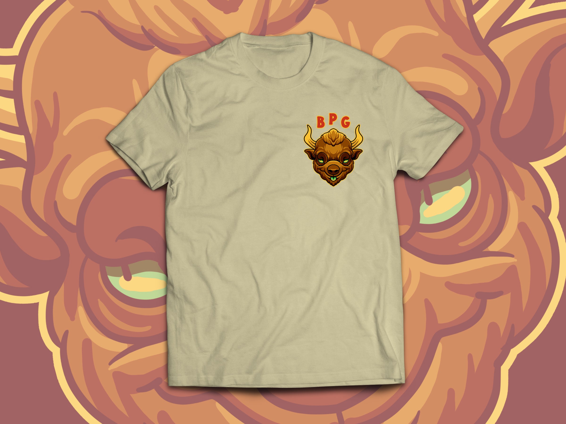 Buffalo's Project Garage Cream/Off-White Tee