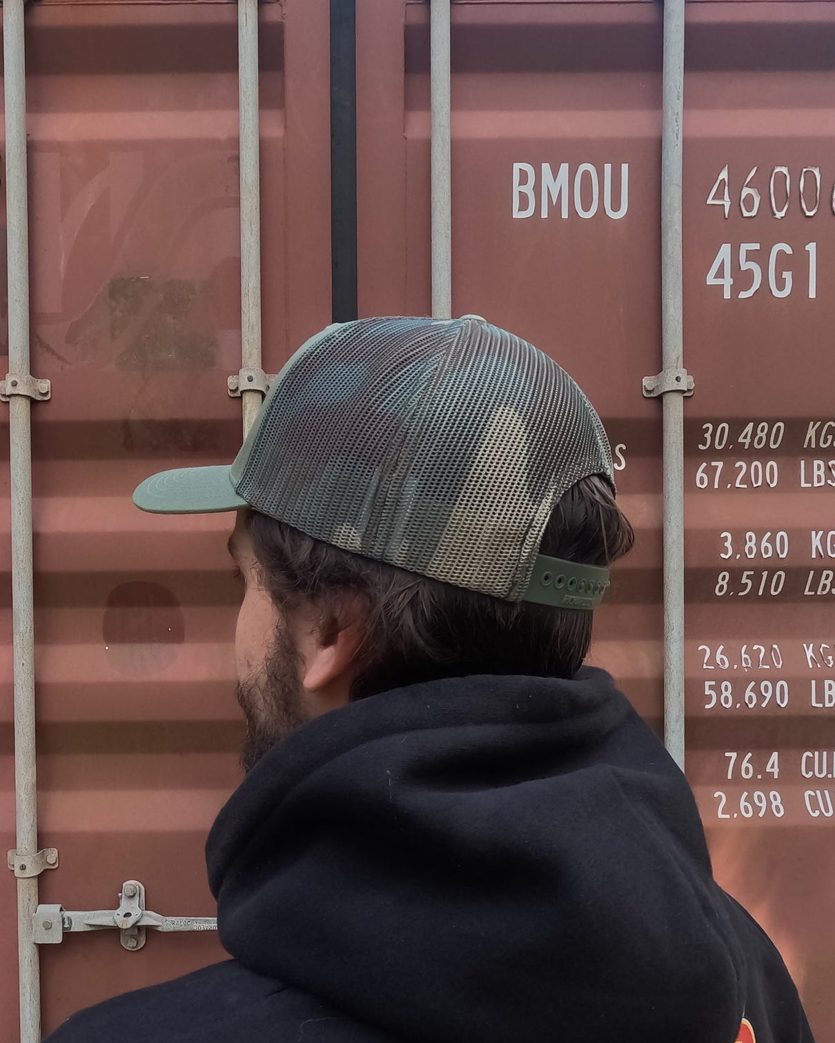 Buffalo's Project Garage Green & Camo Hat